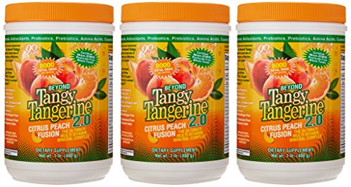Youngevity Beyond Tangy Tangerine 2.0 Citrus Peach Fusion Multi-Vitamin & Mineral Complex - Made with Natural & Whole Foods | 8,000 ORAC (3 Canisters) - Image 4