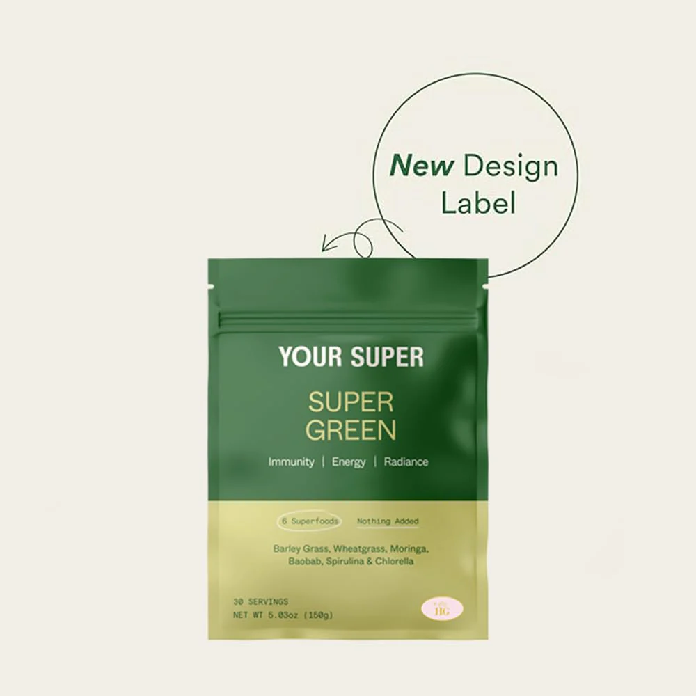 Your Super Organic Super Green Smoothie Mix – Superfood Powder for Natural Immune Support, Made with Wheatgrass, Barley Grass, Moringa, Spirulina, Chlorella & Baobab Powder (30 Servings) - Image 3