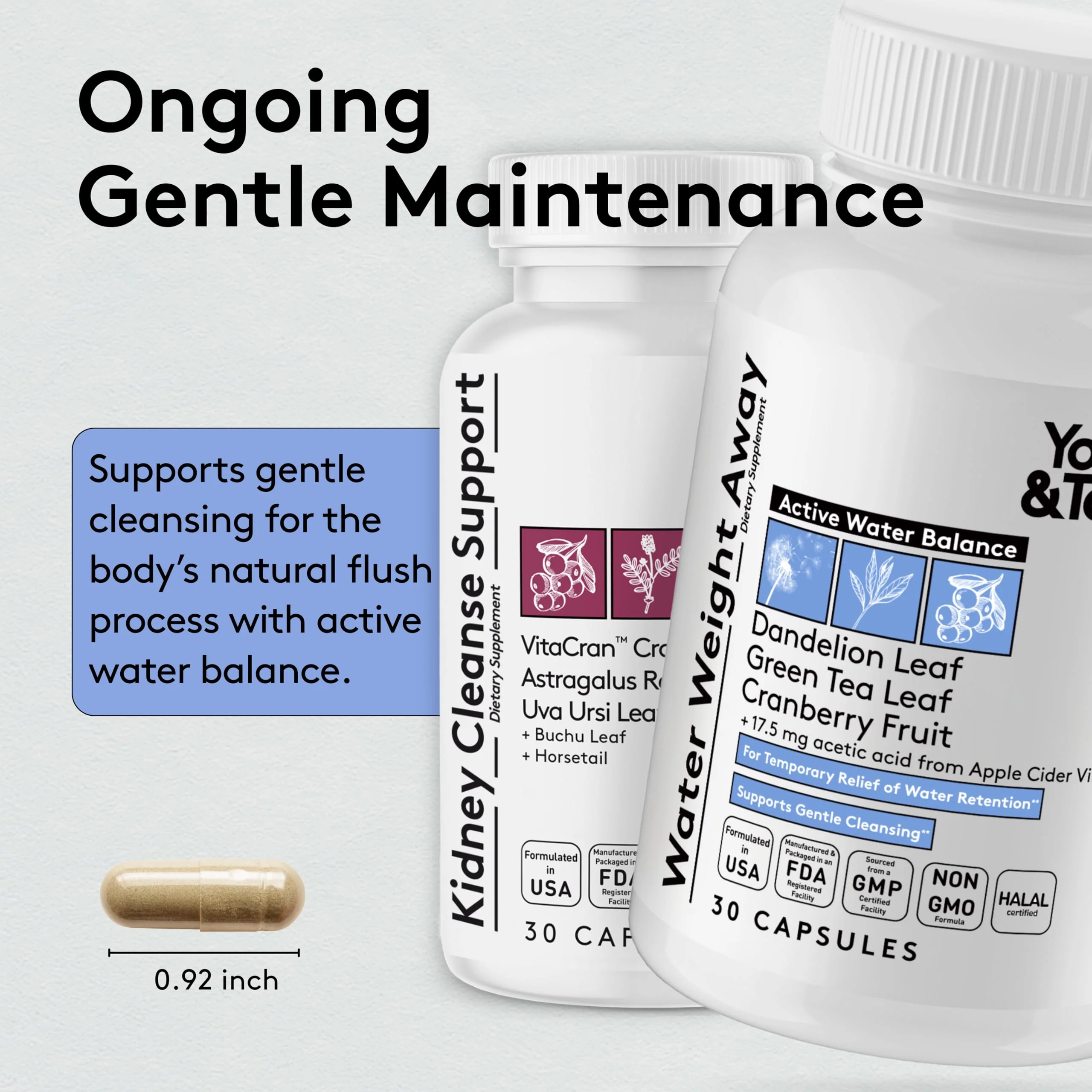 Youth & Tonic Complete Multi-Organ Detox Support – 15 Day Colon Cleanser & Gut Detox, Kidney Cleanse, Water Balance & Liver Health, 90 Pills for Women and Men - Image 6