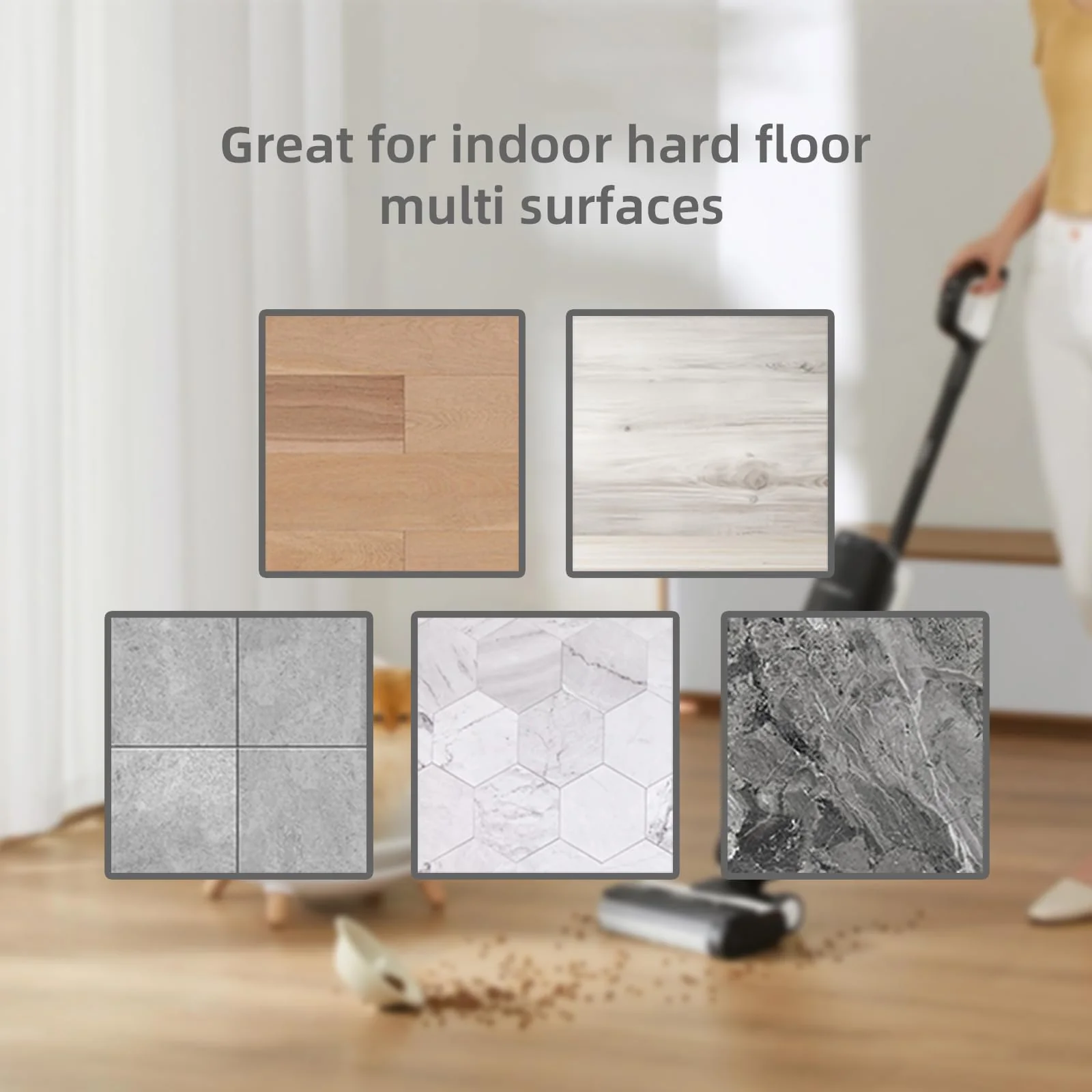Yuamdoe Deep Cleaning & Deodorizing solution, 85FL OZ/2.5L, Designed for Tineco, Compatible with Floor One Series & iFloor Series(EXCEPT S5 Steam/S7 $team/iFLOOR 5 Steam),Blended Flowery - Image 4