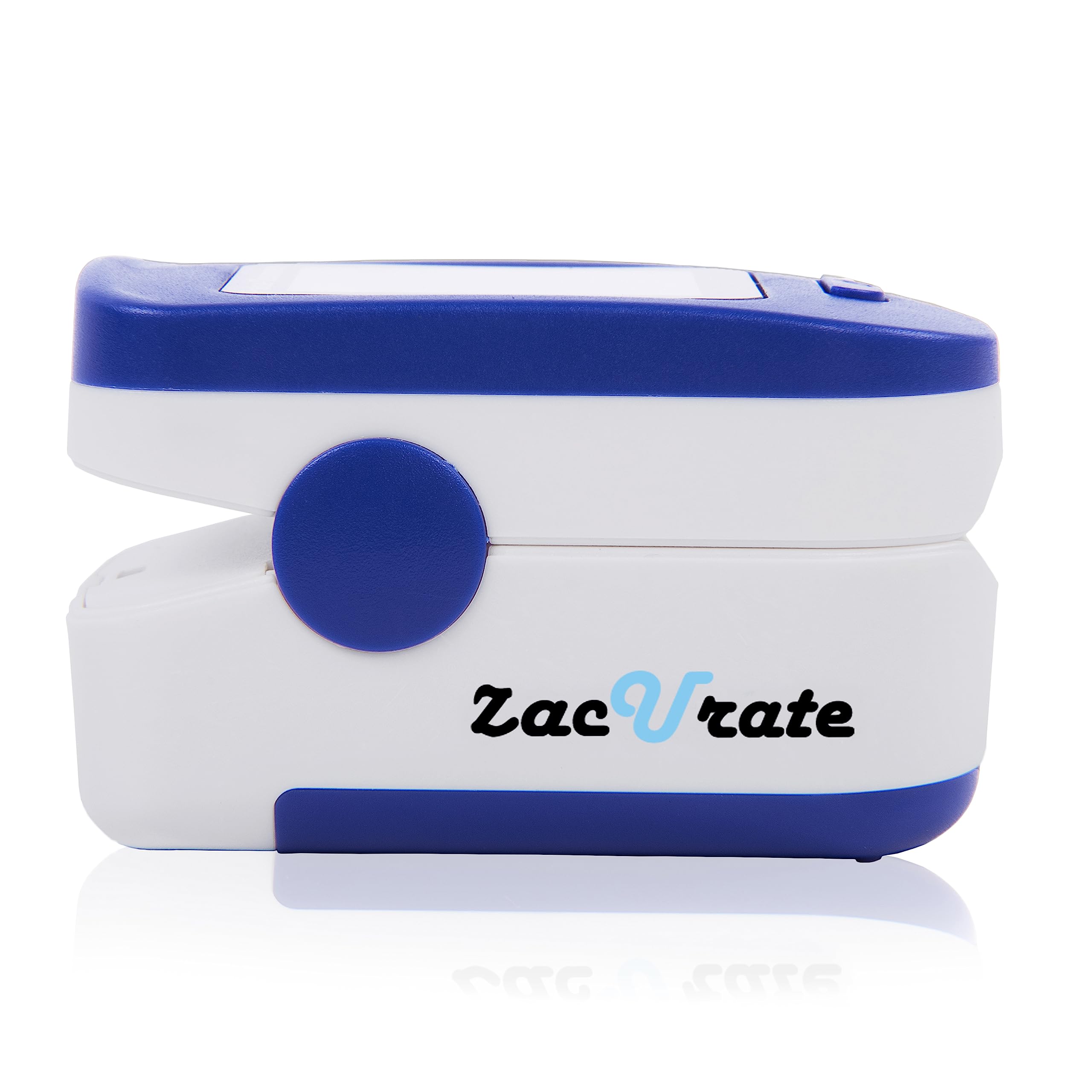 Zacurate 500BL Fingertip Pulse Oximeter Blood Oxygen Saturation Monitor with Batteries Included (Navy Blue) - Image 5