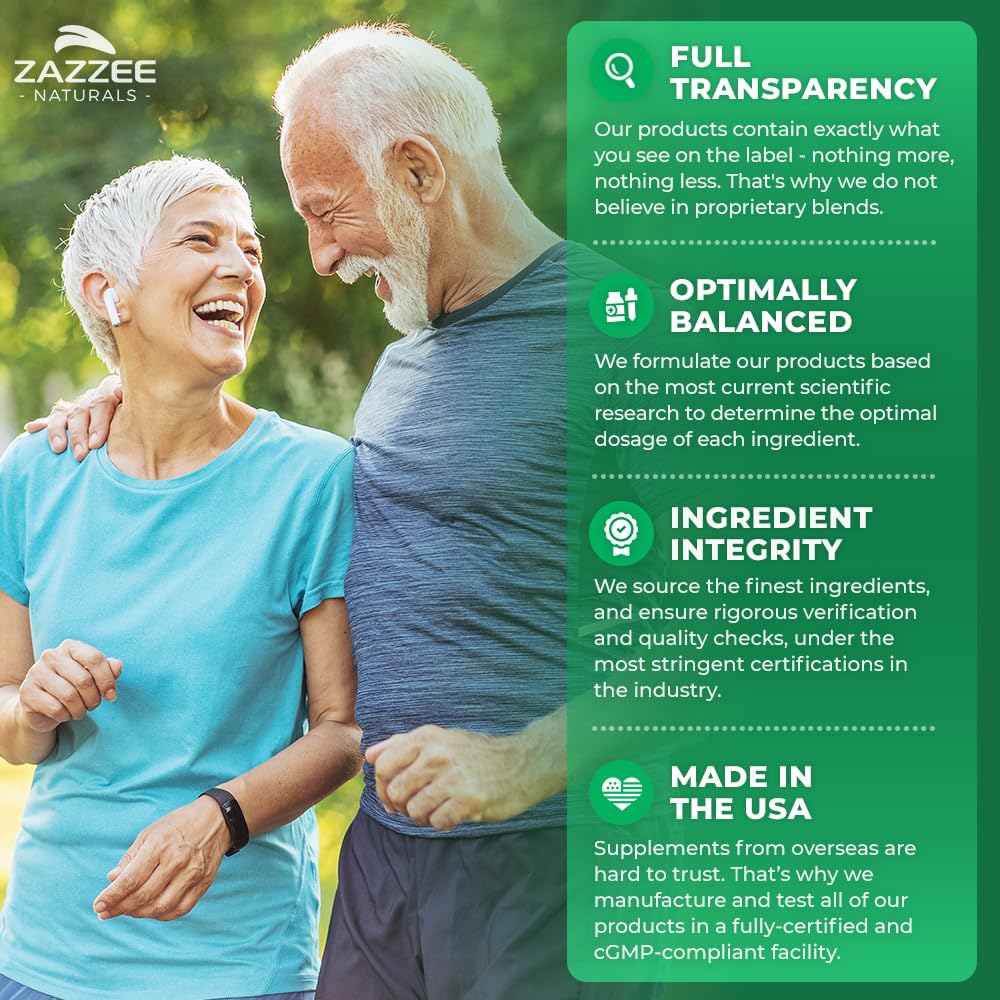 Zazzee High Absorption Artemisinin, 100 mg per Capsule, 120 Vegan Capsules, with 5 mg BioPerine for Maximum Absorption, Sweet Wormwood Extract, 4 Month Supply, All-Natural and Non-GMO - Image 5