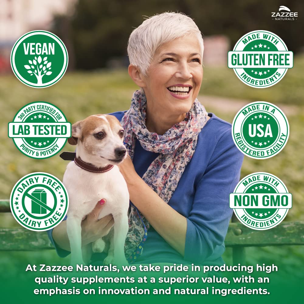 Zazzee High Absorption Artemisinin, 100 mg per Capsule, 120 Vegan Capsules, with 5 mg BioPerine for Maximum Absorption, Sweet Wormwood Extract, 4 Month Supply, All-Natural and Non-GMO - Image 7