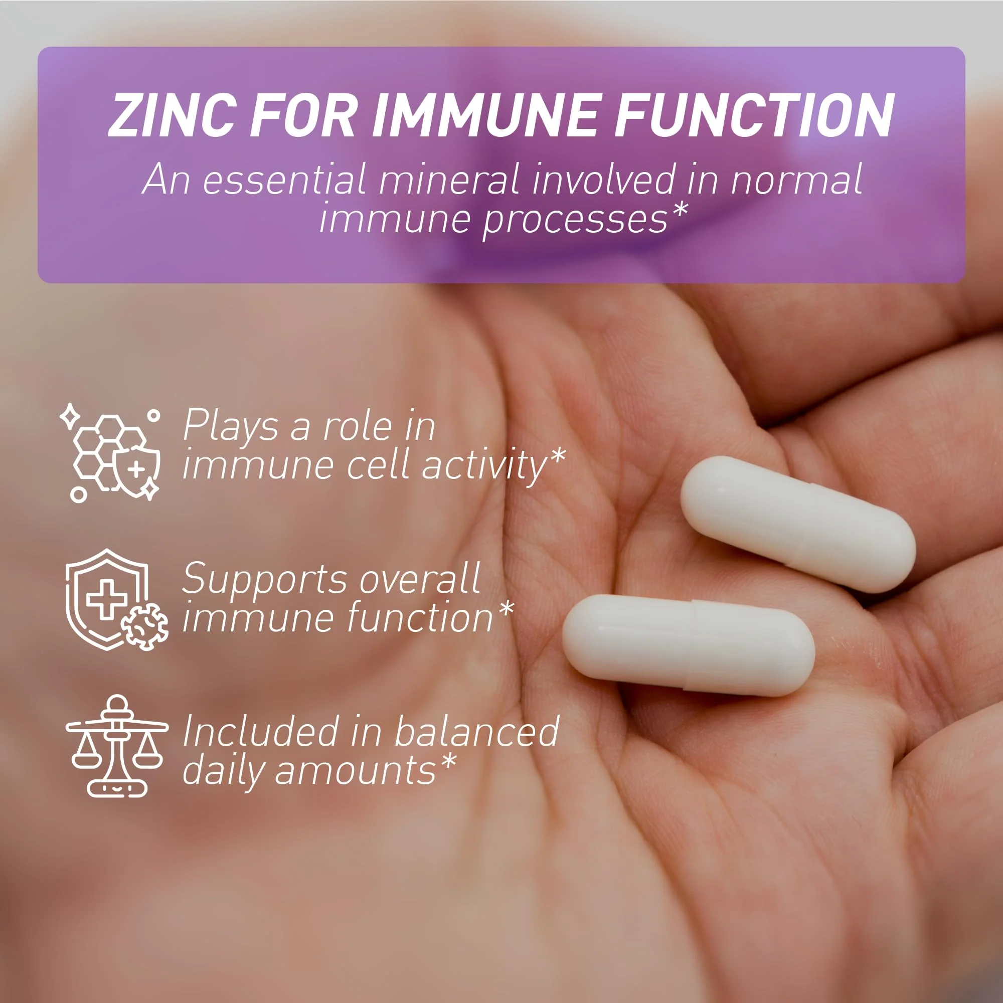 Zeal Naturals Max Strength Elderberry Capsules - 500mg, 100 Capsules | Sambucus Black Elderberry, Vitamin C, and Zinc | 3-in-1 Immune Support Supplement for Adults - Image 3