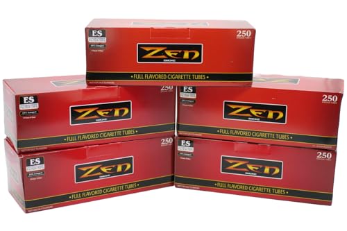 ZEN King Size Full Flavor Cigarette Tubes - -5 Boxes,1250 ct - Image 4