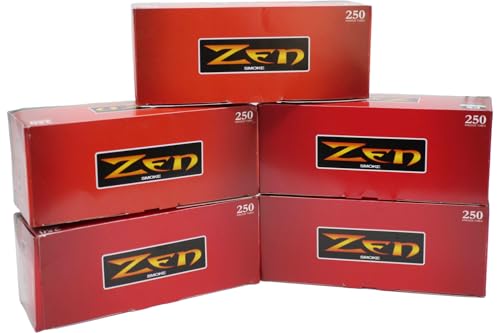 ZEN King Size Full Flavor Cigarette Tubes - -5 Boxes,1250 ct - Image 5