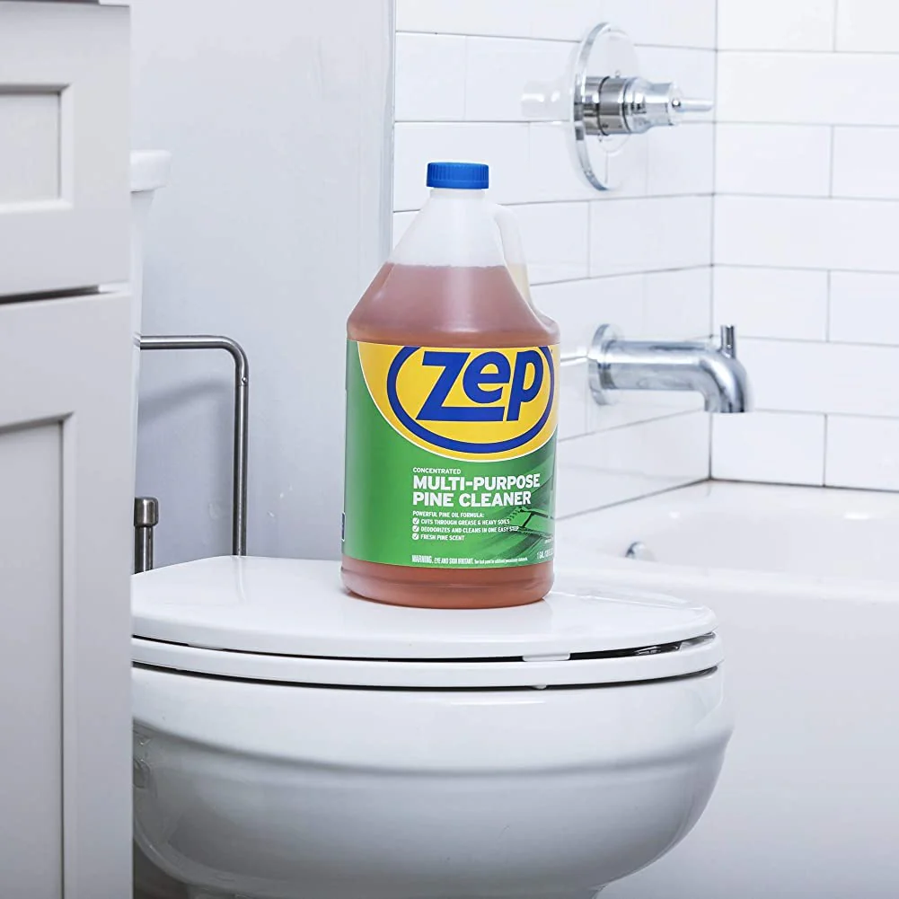 Zep Concentrated Multi-Purpose Pine Cleaner - 128 oz (Pack of 2) ZUMPP128 - Multi-Purpose Cleaner for Professional, Commercial and Household Use, From the Bathroom to Kitchens and Dining Rooms - Image 4
