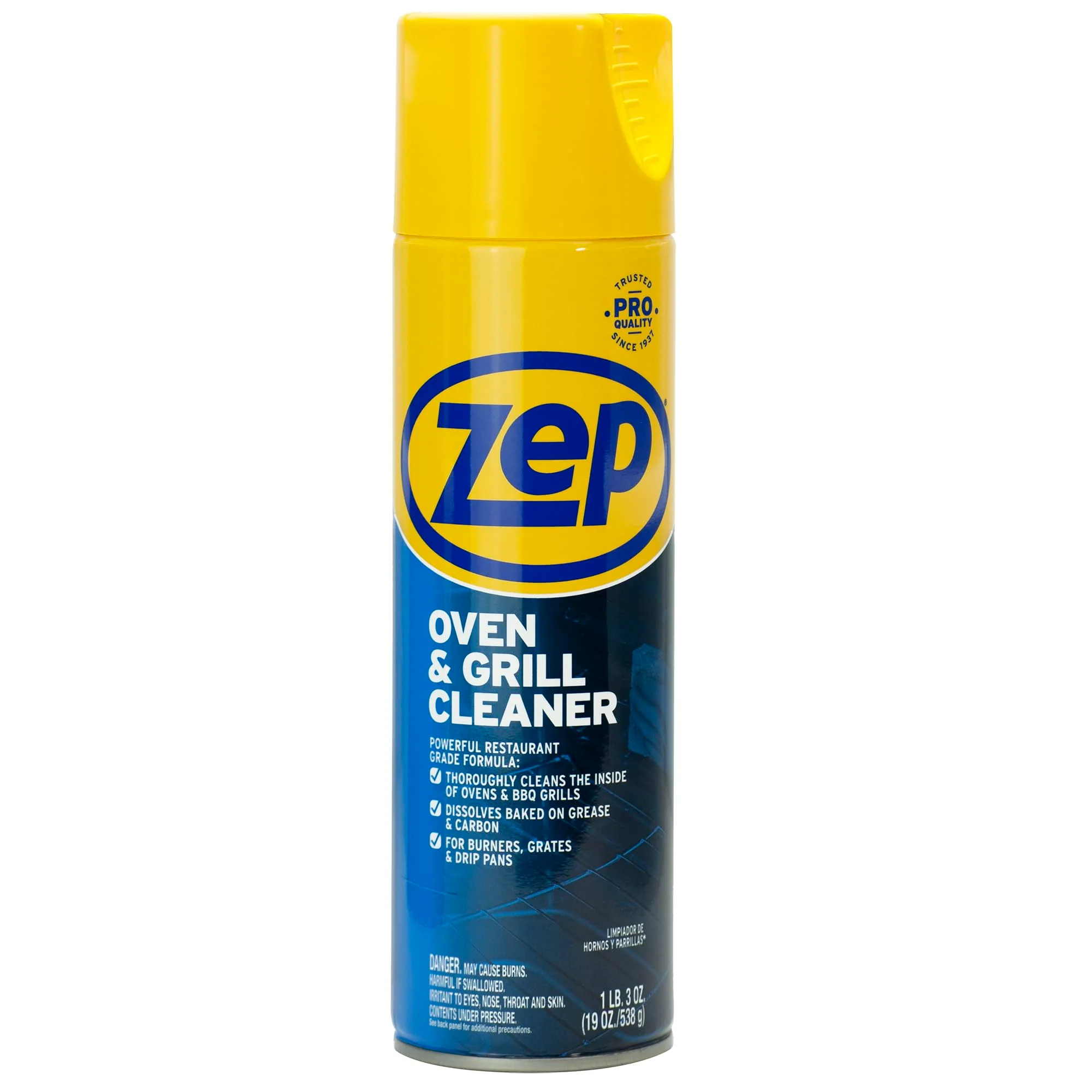 Zep Heavy-Duty Oven and Grill Cleaner 19 oz (1 Unit) and Foaming Wall Cleaner 18 oz (1 Unit) ECBD001 – Professional Grade Foaming Spray Cleaners Designed to Tackle Grease, Scuffs, and Kitchen Messes - Image 8