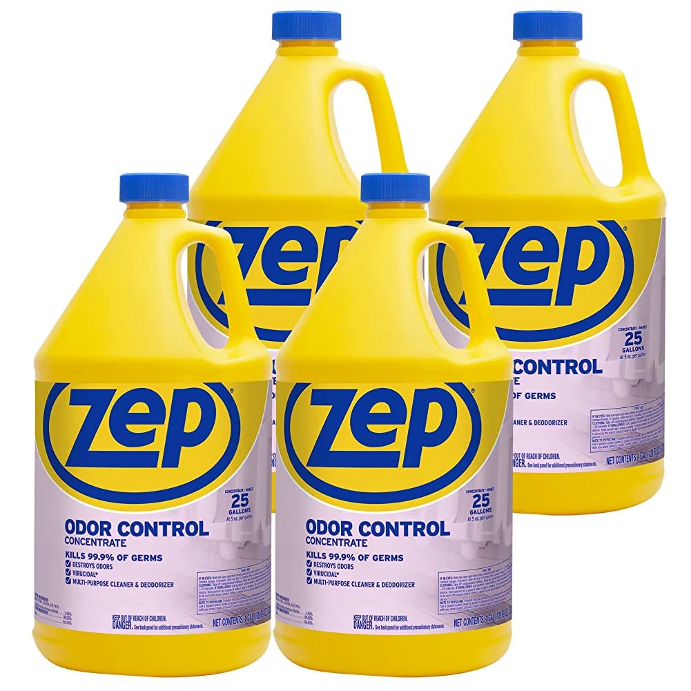 Zep Odor Control Concentrate - 1 Gallon (Case of 4) ZUOCC128 - Cleans, Deodorizes, Disinfects, Kills Many Household Germs, Removes Mildew Stains, Destroys Odors - Image 3