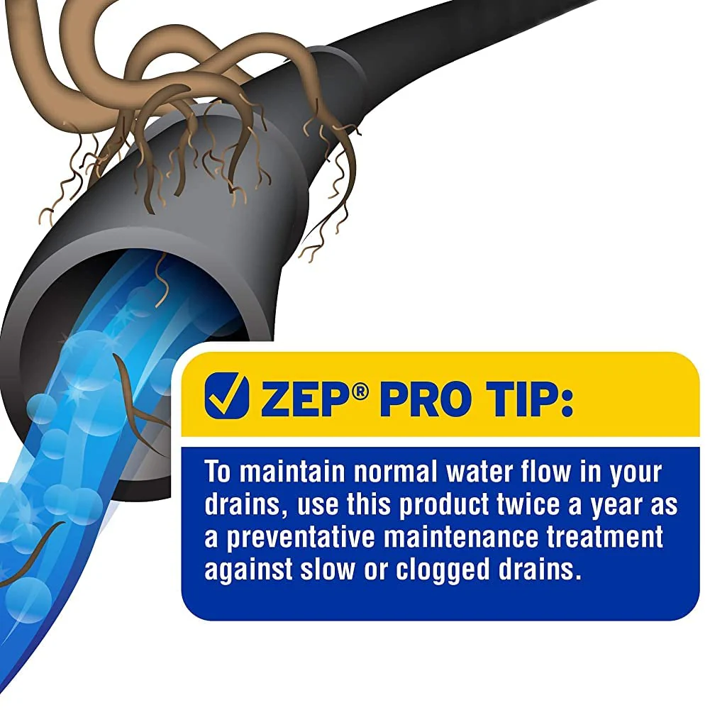 Zep Root Kill - 2 Lbs (Case of 4) ZROOT24 - Root Control in Septic Tanks and Leach Lines - Image 4