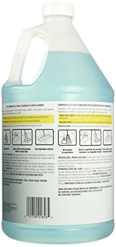 Zep ZUMSF128 Multi Floor Cleaner, 128 oz, Blue, 128 Count (Pack of 2) - Image 2
