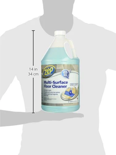 Zep ZUMSF128 Multi Floor Cleaner, 128 oz, Blue, 128 Count (Pack of 2) - Image 3