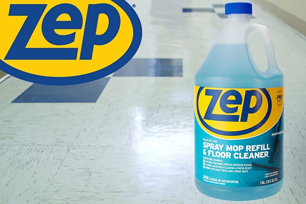 Zep ZUMSF128 Multi Floor Cleaner, 128 oz, Blue, 128 Count (Pack of 2) - Image 4