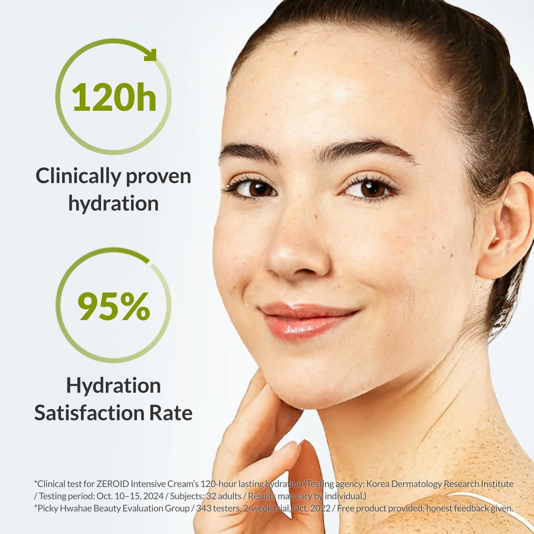 ZEROID | Intensive Cream | Face Moisturizer for Dry & Disordered Skin | Face Cream for Sensitive Skin | Face Lotion For Skin Barrier Repair | Korean Skincare | Korean Moisturizer | 2.7 fl oz (80ml) - Image 3