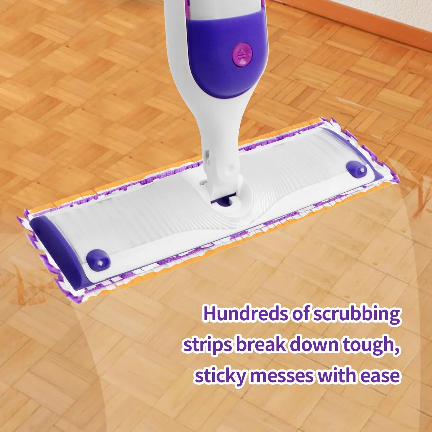 ZHAYAO 20 Pack Disposable Power Mop Pads for Swiffer Power Mop Pads, Compatible with Swiffer Power Mop Refills, Unscented Spray Replacement Floor Cleaning Refills for urface/Hardwood Floor Cleaning - Image 5