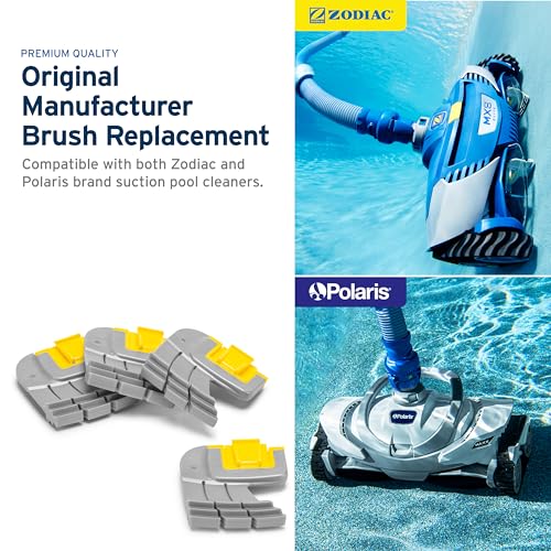 Zodiac Genuine Parts Cyclonic Srubbing Brushes R0714400, 4-Pack, Replace Dirty or Worn Brushes for Zodiac MX6, MX6 Elite, MX8, and MX8 Elite, Also Polaris MAXX, Atlas, and Atlas XT - Image 7