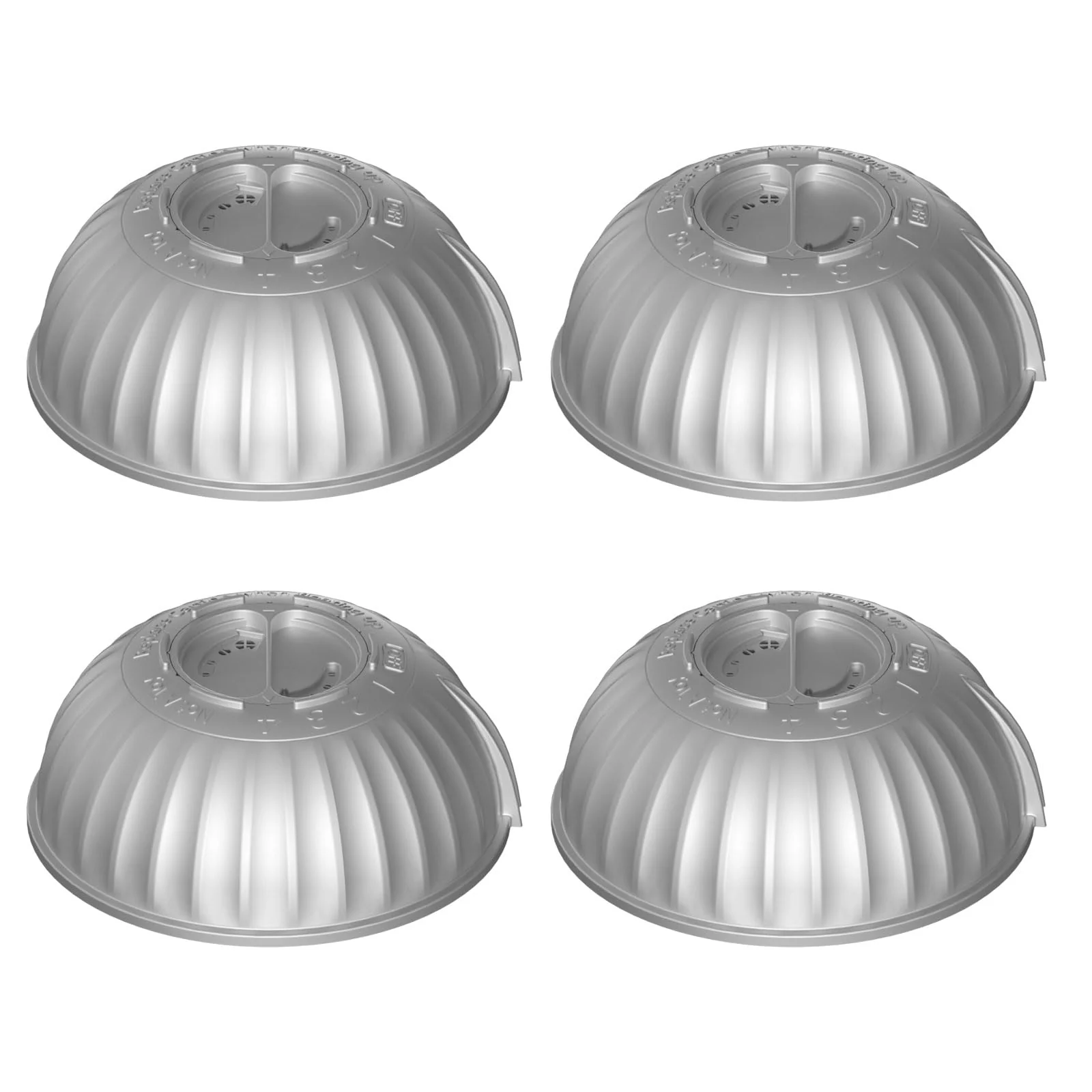 Zomixzo Hot Tubs Replacement Cartridges Compatible with Frog @Ease Floating System SmartChlor Cartridges, Ideal for Hot Tubs Up to 600 Gallons, 4-Pack