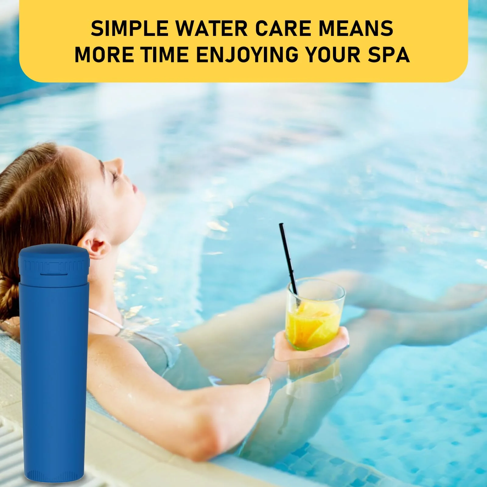 Zomixzo Mineral Cartridge Replacement Compatible with Frog Ease in-Line SmartChlor Mineral Cartridge System for Marquis, Caldera, Artesian & Hot Springs Spas CYA Free, Up to 600 Gallons (2 Pack) - Image 3