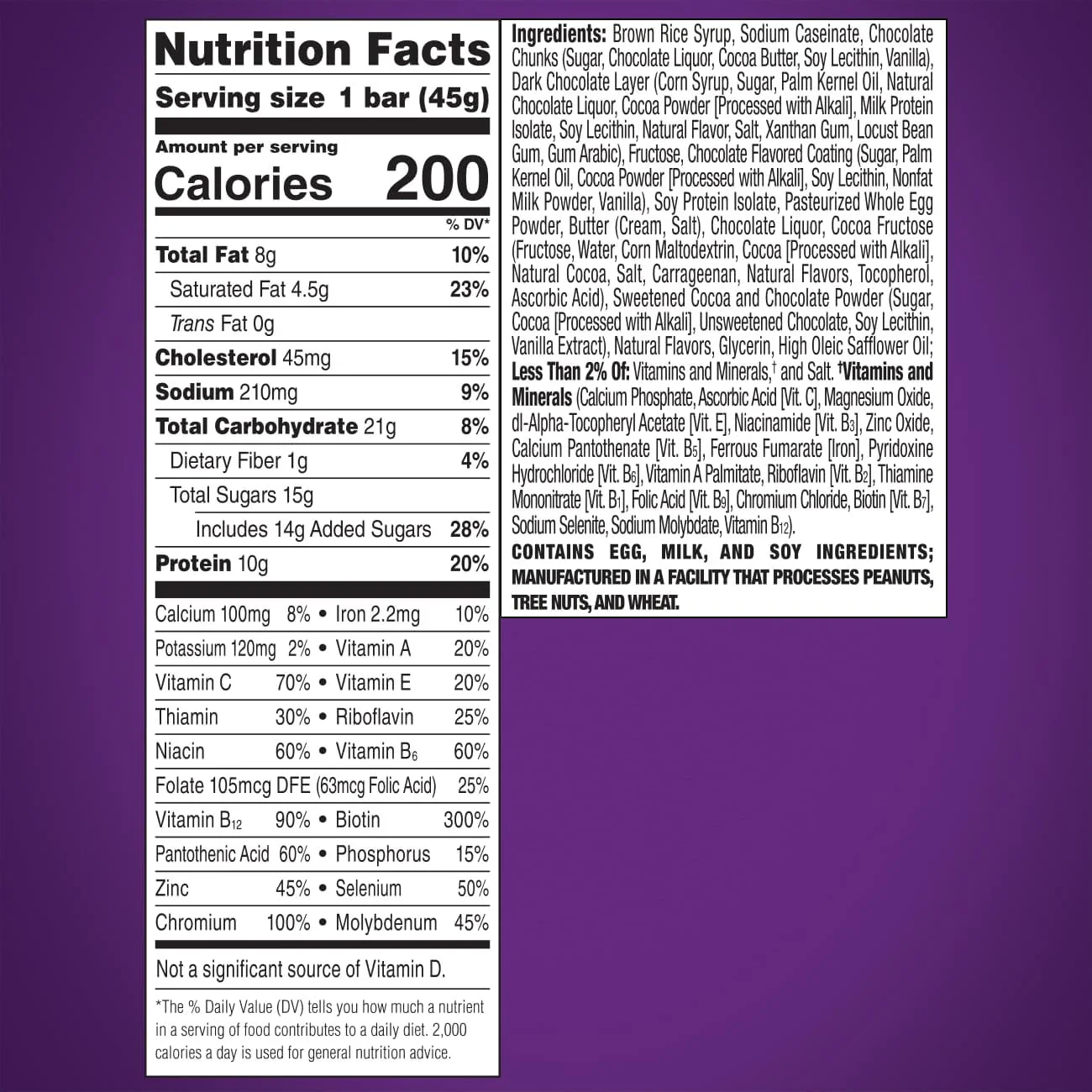 ZonePerfect Protein Bars, 16 vitamins & minerals, 10g protein, Nutritious Snack Bar, Brownie Batter Cookie Dough, 10 Count - Image 5